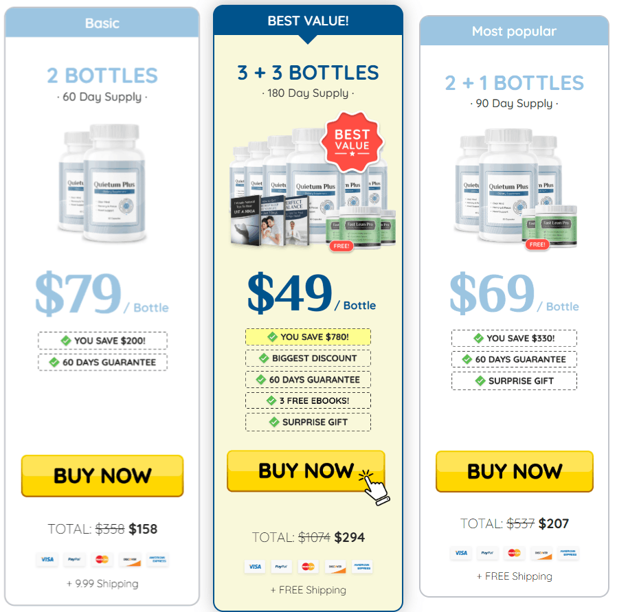 Quietum Plus -pricing-1